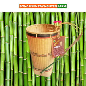 Gùi Điệu Rẫy - Sản phẩm đan tự nhiên