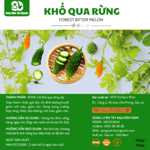 Trà Khổ Qua Rừng Sấy Lạnh Cao Nguyên 500gram